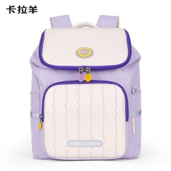 卡拉羊 小童书包幼儿园双肩包大容量轻便儿童背包减负森灵奇遇女