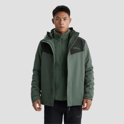 Jack Wolfskin JackWolfskin狼爪ARLAND男士户外防风抓绒三合一冲锋衣A62276