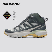 萨洛蒙 男款 户外运动防水透气舒适徒步登山鞋 X ULTRA 360 EDGE MID GTX 罗兰灰 478160 40 (UK6.5丨 40)