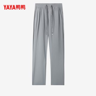 鸭鸭羽绒服 鸭鸭2026年反季男士新品速干简约轻薄透气运动舒适通勤休闲长裤F