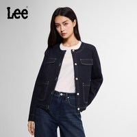 移动端、88VIP：Lee 26早秋新品舒适版工装长袖牛仔夹克外套女清水洗LWT013149206