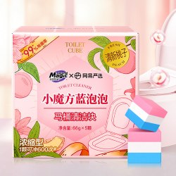 雕牌 马桶清洁块66g5块洁厕宝厕所除垢杀菌卫生间洁厕灵剂除臭蓝泡泡GB