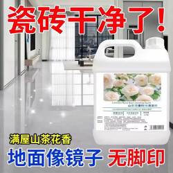 丽能 山茶花香地板瓷砖清洁剂木地板拖地液留香型抛光清洁液去污地面