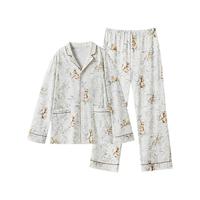 嫚熙 纯棉带哺乳口月子服 M码