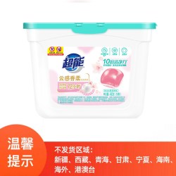 雕牌 超能洗衣凝珠云感香柔50颗