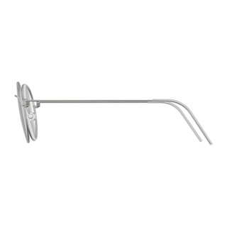 LINDBERG 林德伯格 air titanium rim系列 MORTEN 中性纯钛眼镜框架 10灰银色