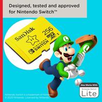闪迪 256GB Switch专用内存卡   游戏存储卡