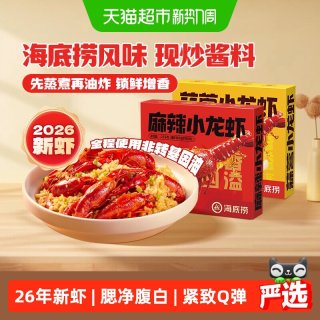 海底捞 麻辣蒜蓉小龙虾