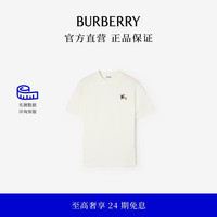 BURBERRY 男装 骑士图案棉质 T 恤衫