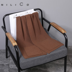 NILICO百搭羊毛围巾休闲羊绒长款加厚秋冬季