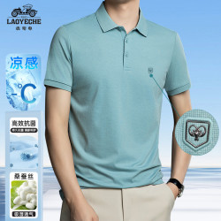 LAOYECHE 老爺車夏季新款休闲舒适男士百搭时尚亲肤翻领polo衫