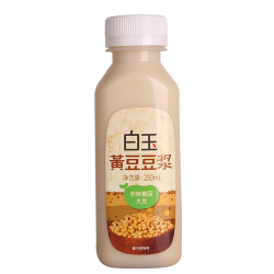 二商白玉 豆浆280ml*10黄豆+黑豆+绿豆 开盖即饮植物蛋白丝滑细腻