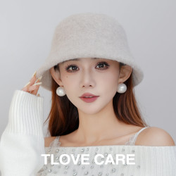 TLOVE 9560秋冬时尚百搭女士保暖渔夫帽秋冬季休闲盆帽