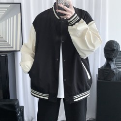 DAFTPUNK 极简Cityboy棒球领户外冲锋衣短外套男防风工装运动飞行员夹克女