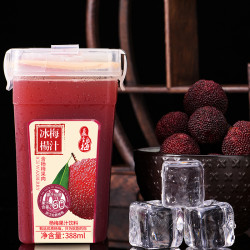 夏至梅 冰镇天然网红杨梅汁388ML*6瓶冷冻仙居杨梅汁