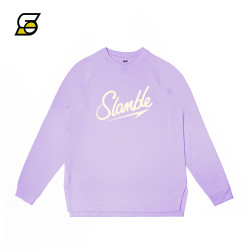 SLAMBLE 棉运动长袖T恤男投篮服美式训练热身卫衣潮流打底衫