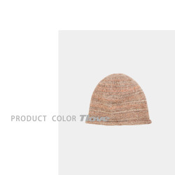 TLOVE 9780冬天保暖女士百搭帽子秋冬季针织时尚纯色包头帽
