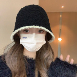 黑色爆款渔夫帽夏季女2026新款夏天洋气薄款遮阳防晒流行百搭帽子