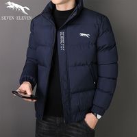 断码狼男士新款保暖冬季棉衣加厚外套棉袄立领休闲棉服短款潮流款