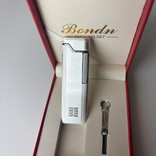 纪7000新款银系纤巧包真银工艺打火机礼品送人男士网红款砂轮
