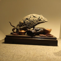 灵璧石工艺品奇石石头高端精品摆件，值得拥有，观赏性高，不要错过