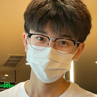 VUOVEE半框商务男士0度防蓝光女眼镜框潮镜架