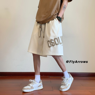 男女同款冰感大码短裤男夏季潮牌宽松男士休闲男生运动五分裤子