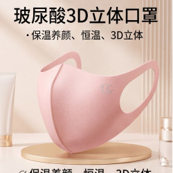 9445-夏季防紫外线冰丝玻尿酸3D立体防晒口罩