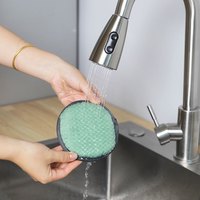 利快 清洁海绵擦带强力清洁块家用厨房清洁好物水龙头百洁布水槽