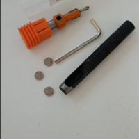木工必备螺丝孔完美遮盖工具开孔器+沉孔钻头两件套