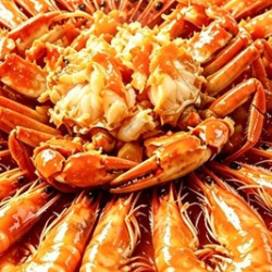 蝴蝶虾肉蟹双人餐