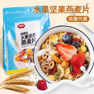 福事多 水果坚果燕麦片 500g
