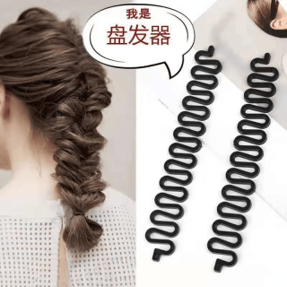 非金属亚克力发饰 麻花辫工具编发器扎头发造型器发饰儿童成人
