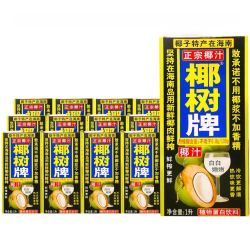 椰树 椰汁厚椰乳1L*12盒原味
