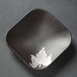 方形茶杯垫电木杯托隔热垫婉垫茶道配件日式手工家用禅意创意手工