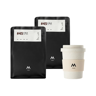 M STAND 咖啡豆 2袋+咖啡渣杯