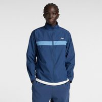 new balance 日本直邮 New Balance 男士运动夹克 蓝色 MJ41243SRU