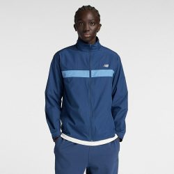 new balance 日本直邮 New Balance 男士运动夹克 蓝色 MJ41243SRU