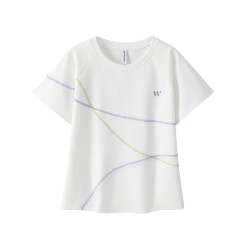 真维斯 女装 100%全棉 时尚休闲短袖