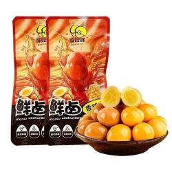 安和天心 香辣鹌鹑蛋卤蛋铁蛋即食卤味熟食小包装零食夜宵追剧解馋独立包装