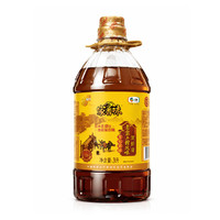 福临门 食用油 中粮出品 老家土榨风味菜籽油 3L*1瓶
