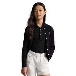 RALPH LAUREN 女大童纯棉针织开衫 多色可选