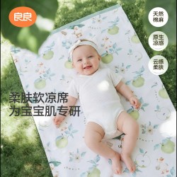 良良 婴儿苎麻凉席a类110*60cm