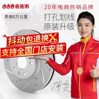 佐佐木 刹车盘 适用标致206 前轮一对