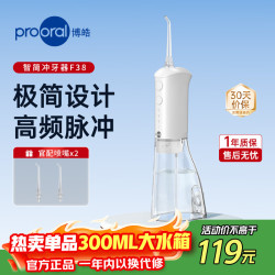 博皓 电动冲牙器便携式洗牙冲水器清洗器立式手持 升级款