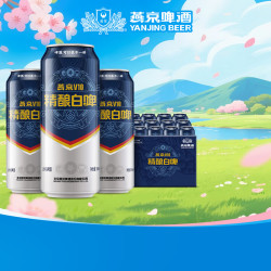 燕京啤酒 V10精酿白啤 500ml*12听