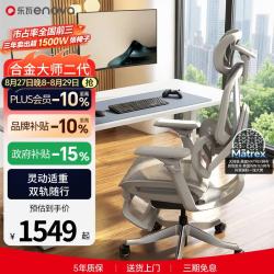 ENOVA 合金大师2代 人体工学电脑椅 黑色