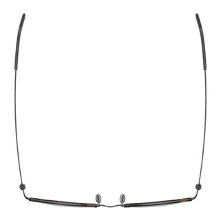 LINDBERG 林德伯格 strip titanium系列 9704 中性纯钛眼镜框架 K250/U9(亮灰玳瑁色/黑色) 镜框尺寸48 腿长145