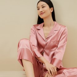 金三塔 女士真丝睡衣 YSF8C209-2020