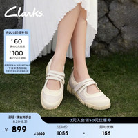 Clarks Trigenic2 Jen女士新款轻盈舒适三瓣底玛丽珍单鞋